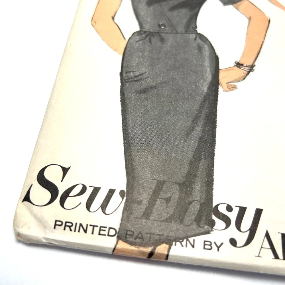 Advance‎ Vintage 1960's Pattern #3025 Misses Dress With Two Skirts Size 14